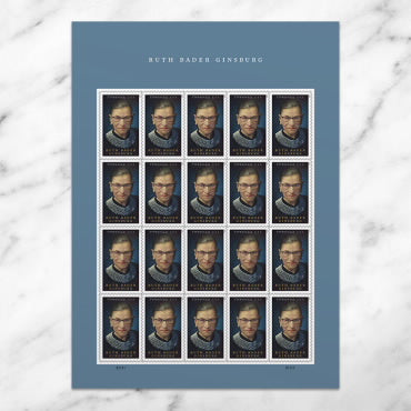 2023 Ruth Bader Ginsburg Forever First Class Postage Stamps Stamp Online Club