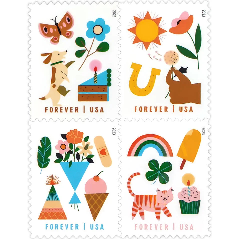 2023 Thinking of You Forever First Class Postage Stamps Foreverstamp