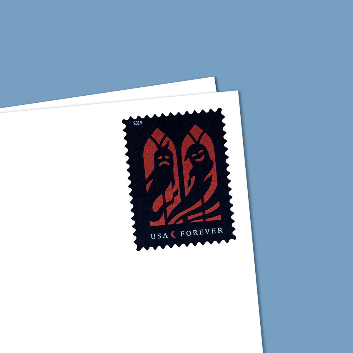 2019 Spooky Silhouettes Forever First Class Postage Stamps Foreverstamp