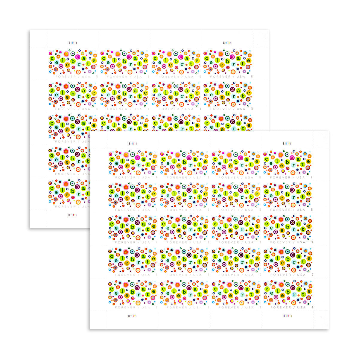 2020 Let's Celebrate! Forever First Class Postage Stamps Stamp Online Store