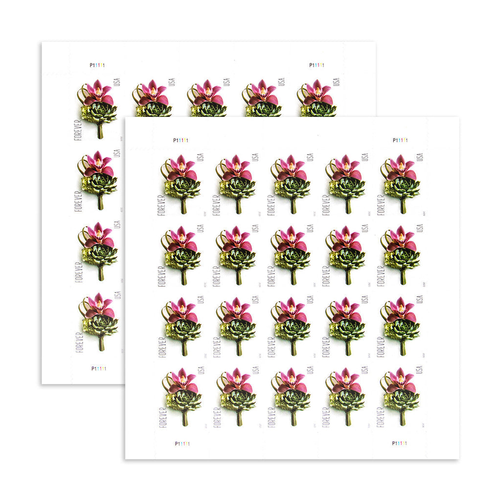 2020 Contemporary Boutonniers Forever First Class Postage Stamps Foreverstamp