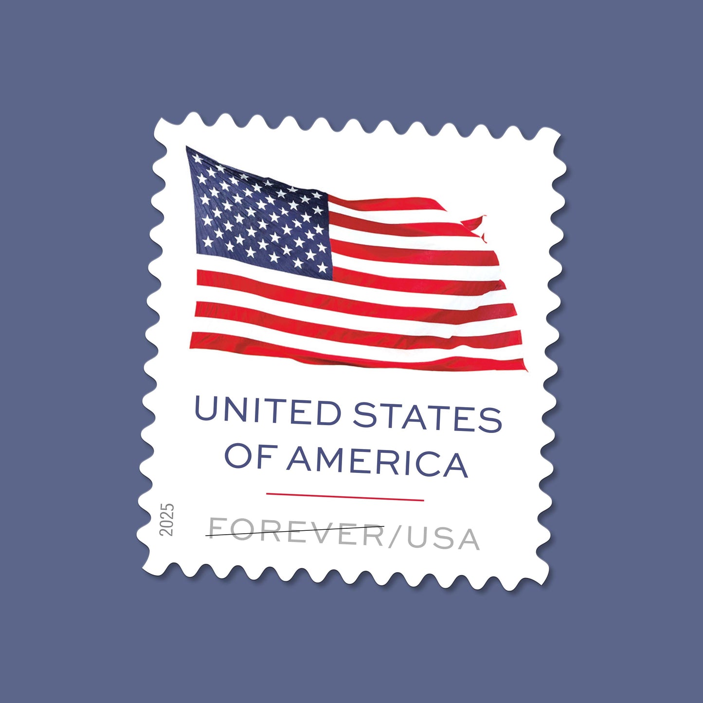 2025 U.S. Flags Forever First Class Postage Stamps Stamp Online Club