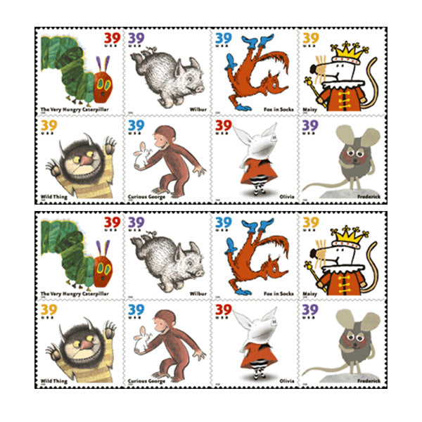 2005 Favorite Children's Book Animals Stamps First Class Postage Stamps (Value Stamp Not Forever) Stamp Online Store