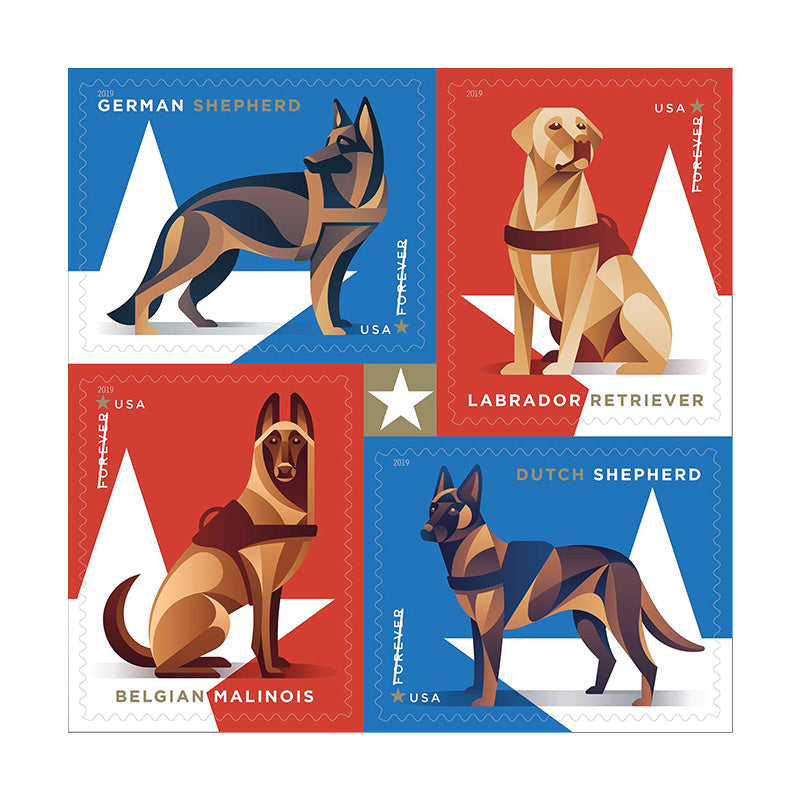 2019 honor military dogs Forever First Class Postage Stamps Stamp Online Store