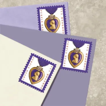 2019 Purple Heart Medal Forever First Class Postage Stamps Foreverstamp
