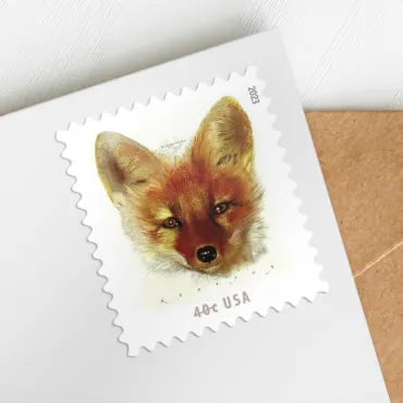 2023 Red Fox First Class Postage Stamps Foreverstamp