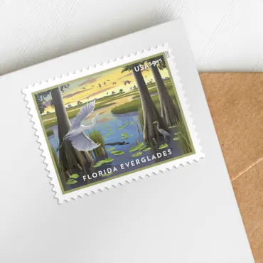 2023 Florida Everglades Express Priority Stamps Foreverstamp