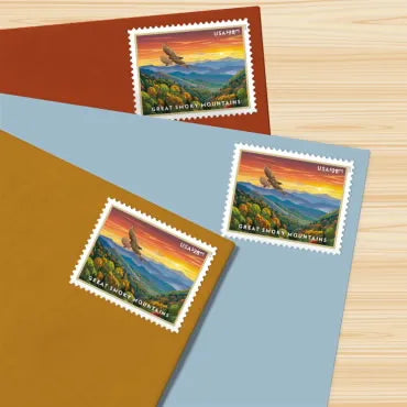 2023 Great Smoky Mountains Priority Mail Postage Stamps Foreverstamp