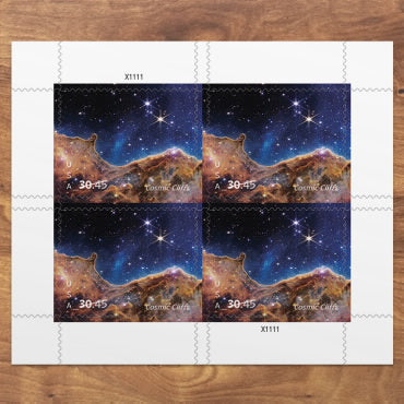 2024  Pillars of Creation and Cosmic  Priority Mail Postage Stamps Stamp Online Club