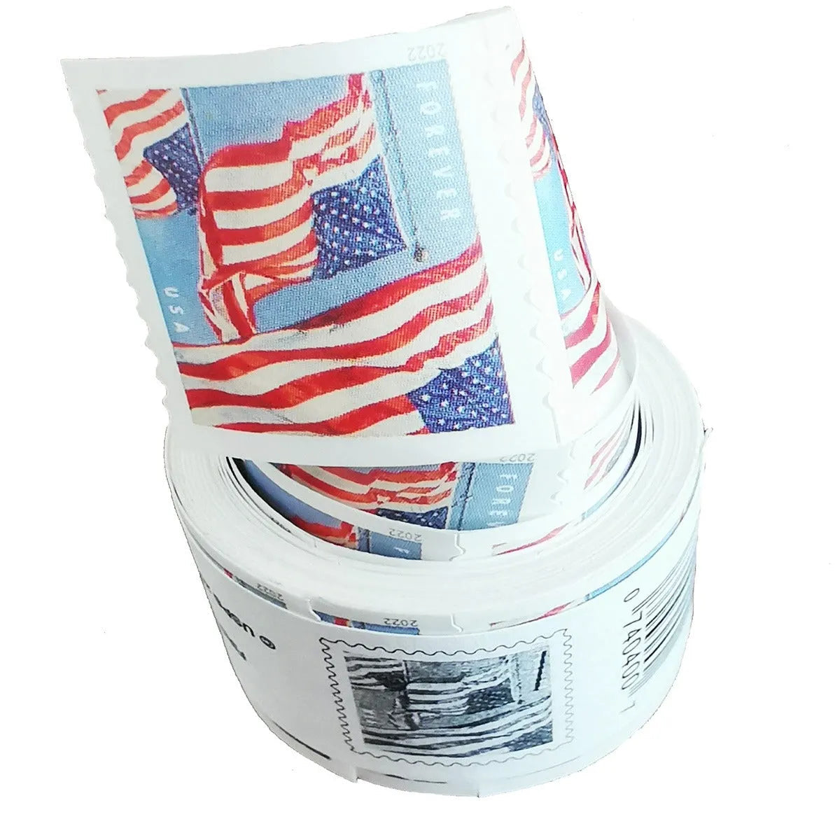 2022 US Flags Forever First Class Postage Stamps Foreverstamp