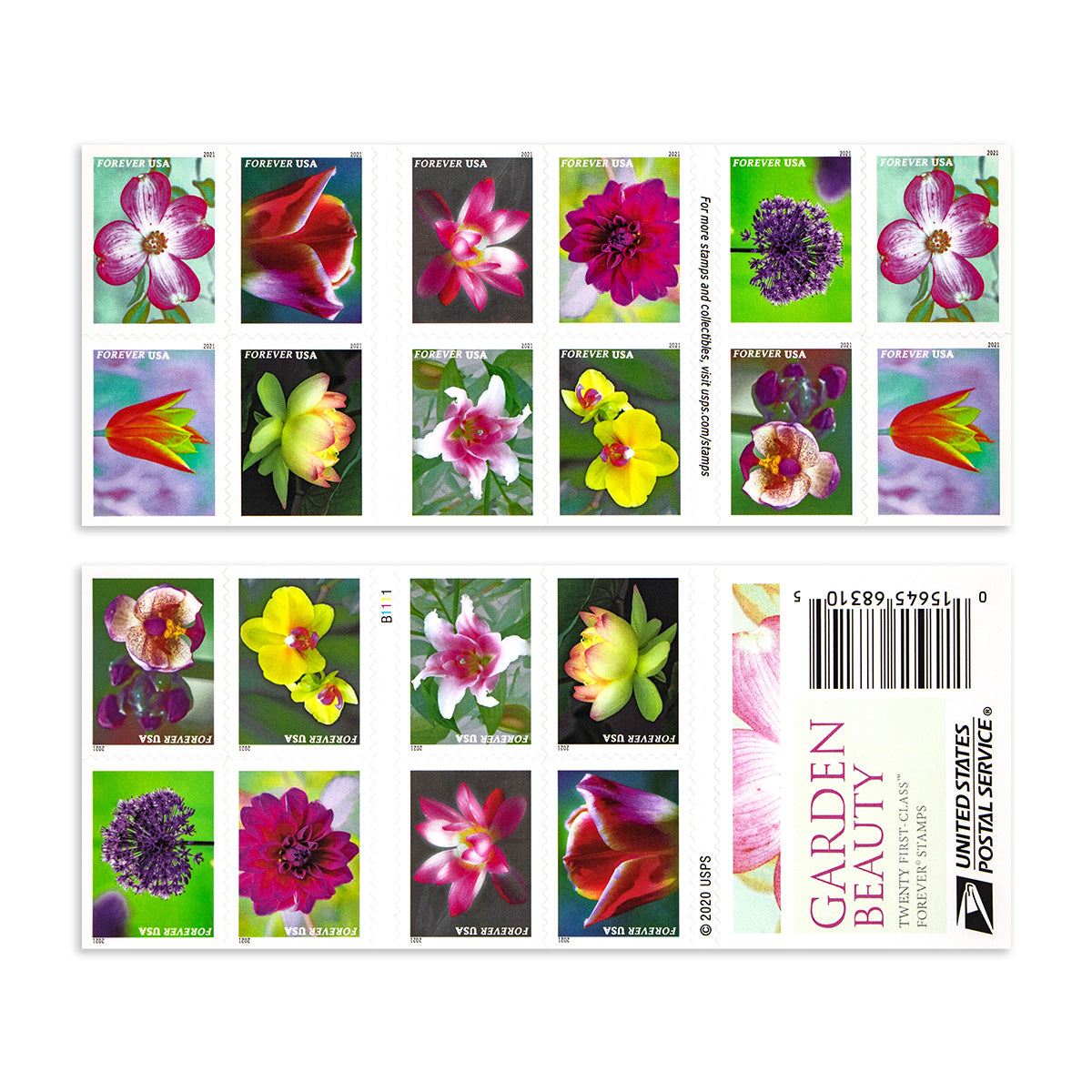 2021 Garden Beauty Forever First Class Postage Stamps Foreverstamp