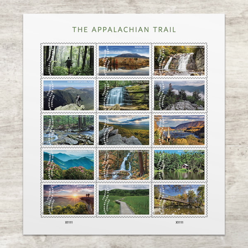 2025 The Appalachian Trail Forever First Class Postage Stamps Stamp Online Store