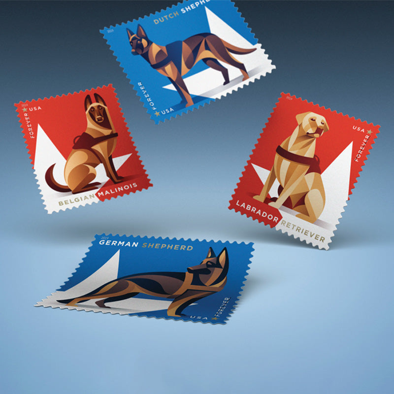 2019 honor military dogs Forever First Class Postage Stamps Stamp Online Store
