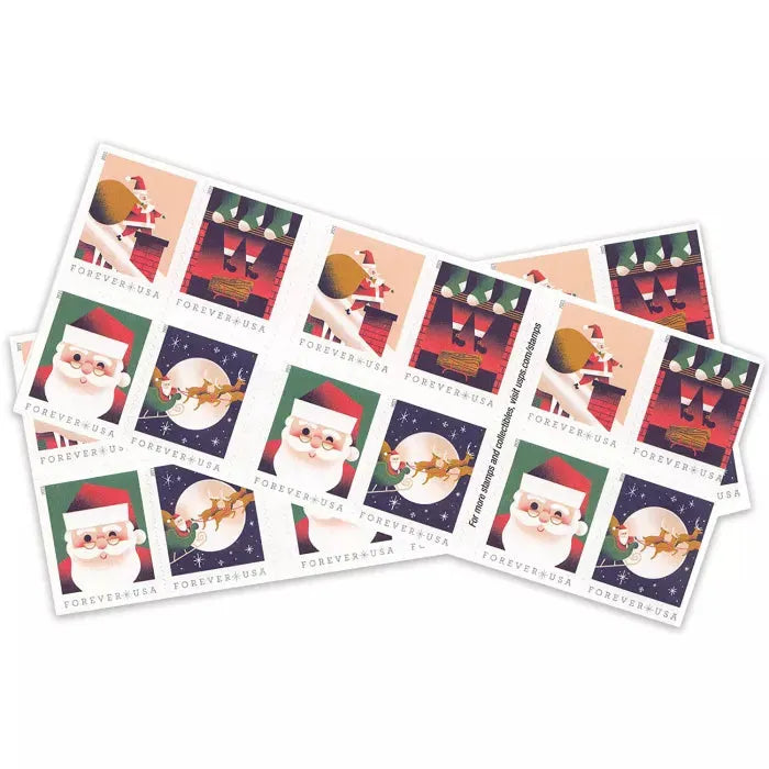2021 A Visit from St Nick  Forever First Class Postage Stamps Foreverstamp