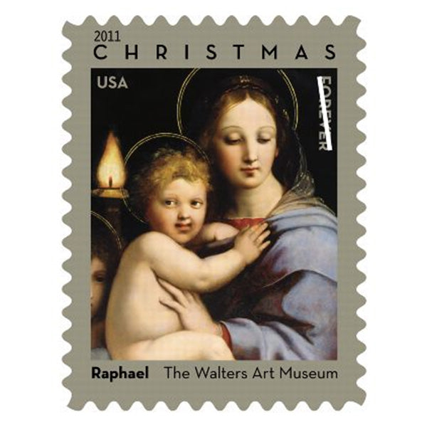 2011 Madonna of the Candelabra Forever First Class Postage Stamps USPostageHub