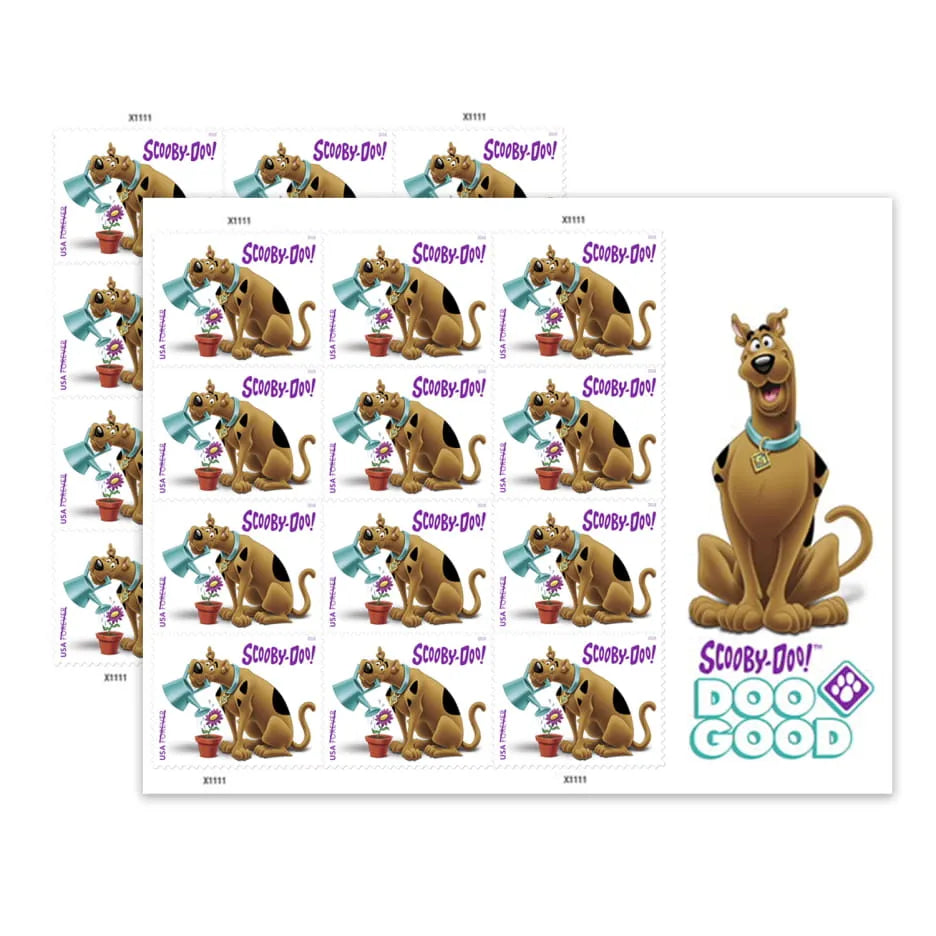 2018 Scooby-Doo Forever First Class Postage Stamps Foreverstamp