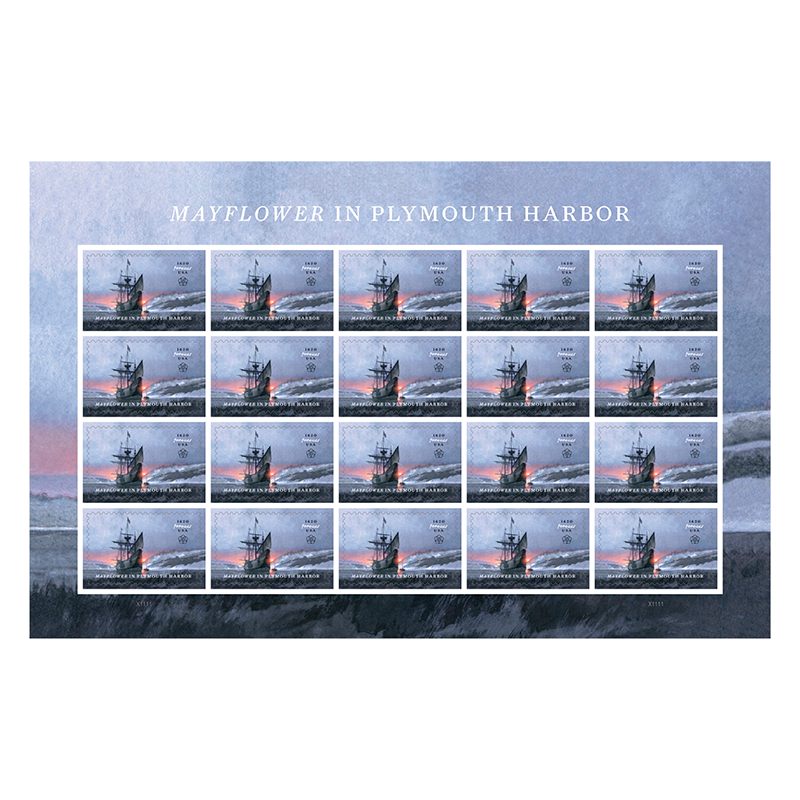 2020 Mayflower in Plymouth Harbor Forever First Class Postage Stamps Stamp Online Store