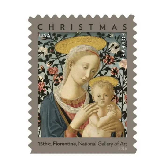 2016 Florentine Madonna and Child Forever First Class Postage Stamps Foreverstamp