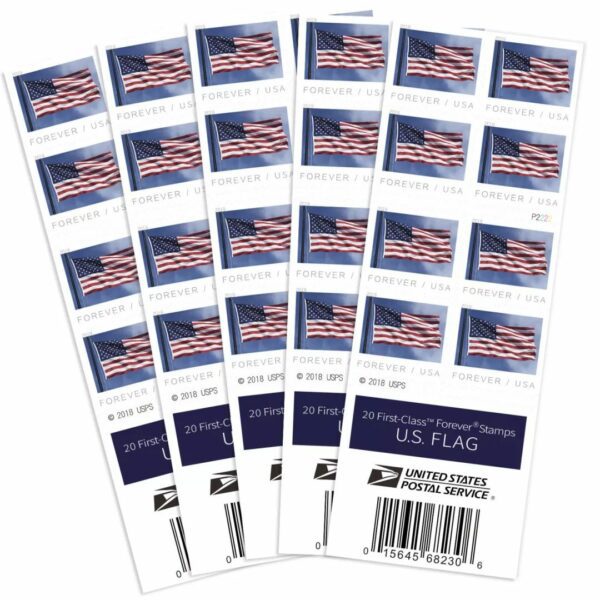2019 US Flags Forever First Class Postage Stamps Foreverstamp