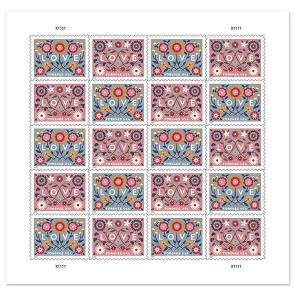 2022 Love Forever First Class Postage Stamps Foreverstamp