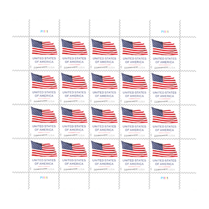 2025 U.S. Flags Forever First Class Postage Stamps Stamp Online Club