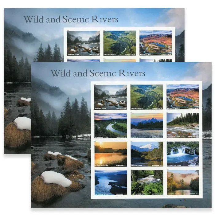 2019 Wild And Scenic Rivers Forever First Class Postage Stamps Foreverstamp