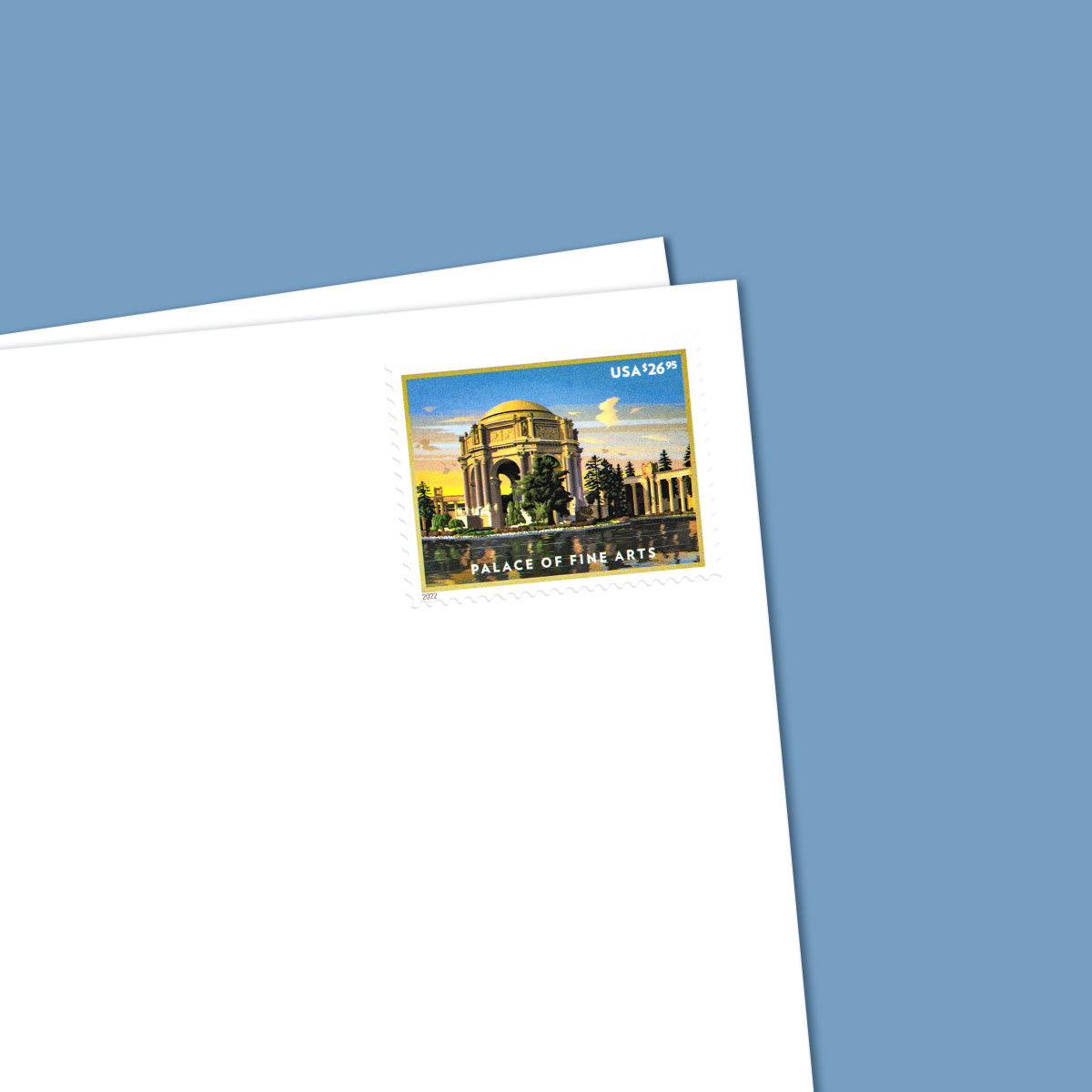 2022 Palace of Fine Arts Express Priority Stamps Foreverstamp