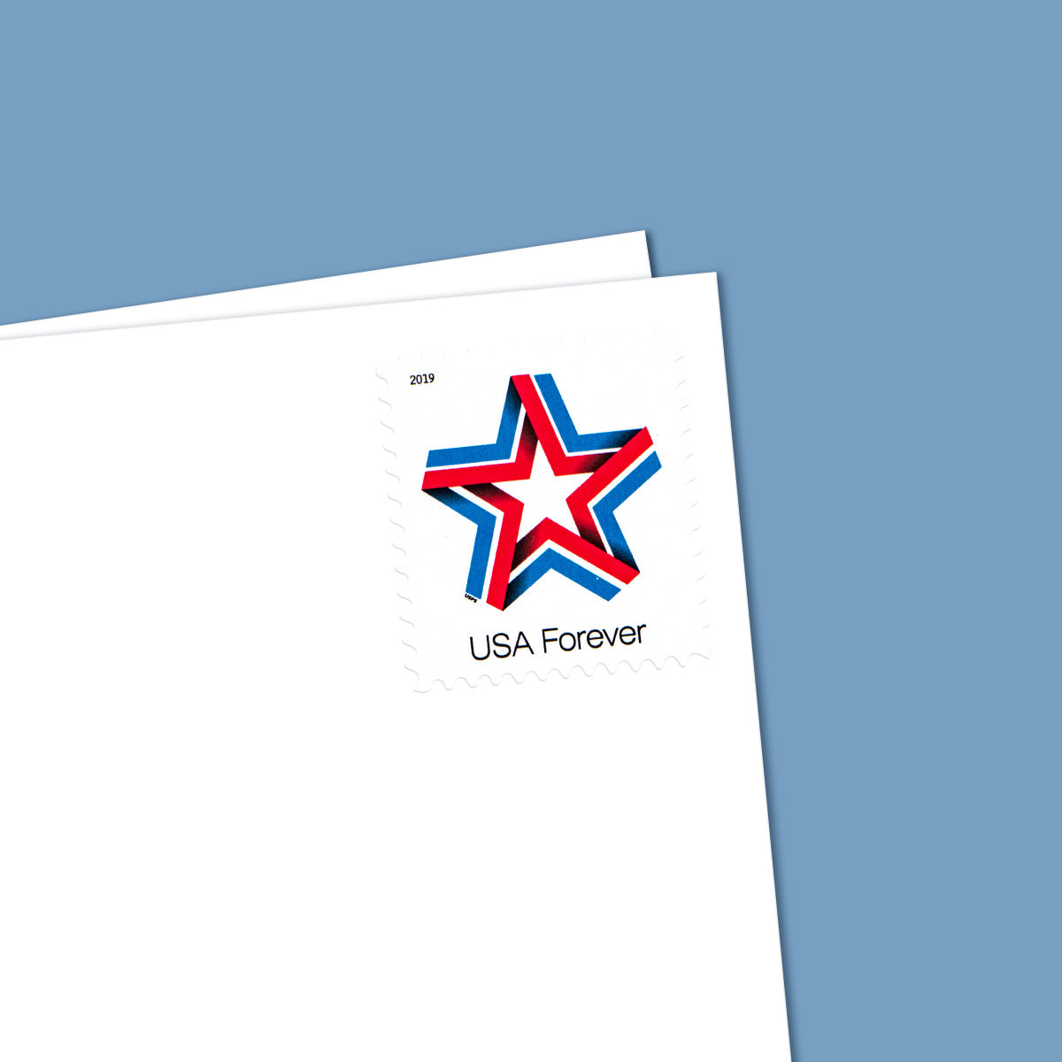 2019 Star Ribbon Forever First Class Postage Stamps Foreverstamp