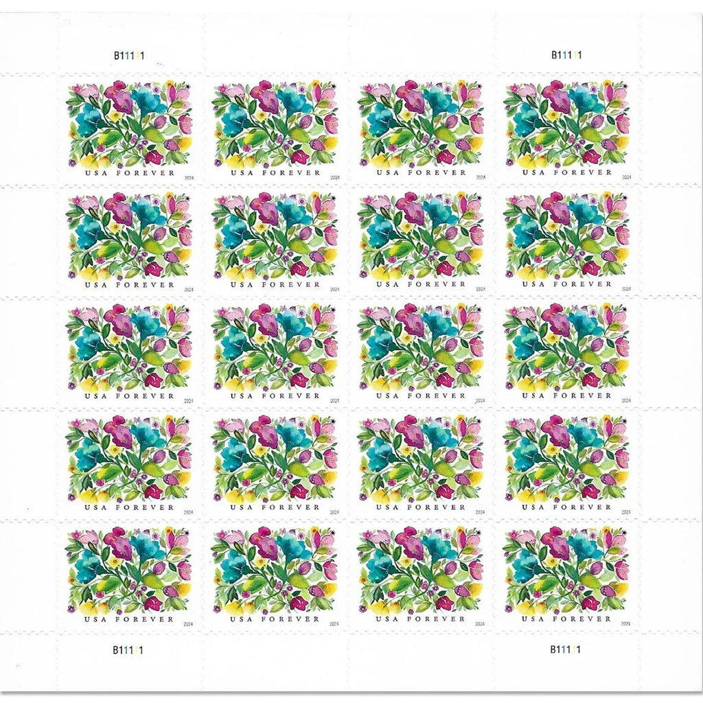 2024 Celebration Blooms Forever First Class Postage Stamps OnlineStampClub