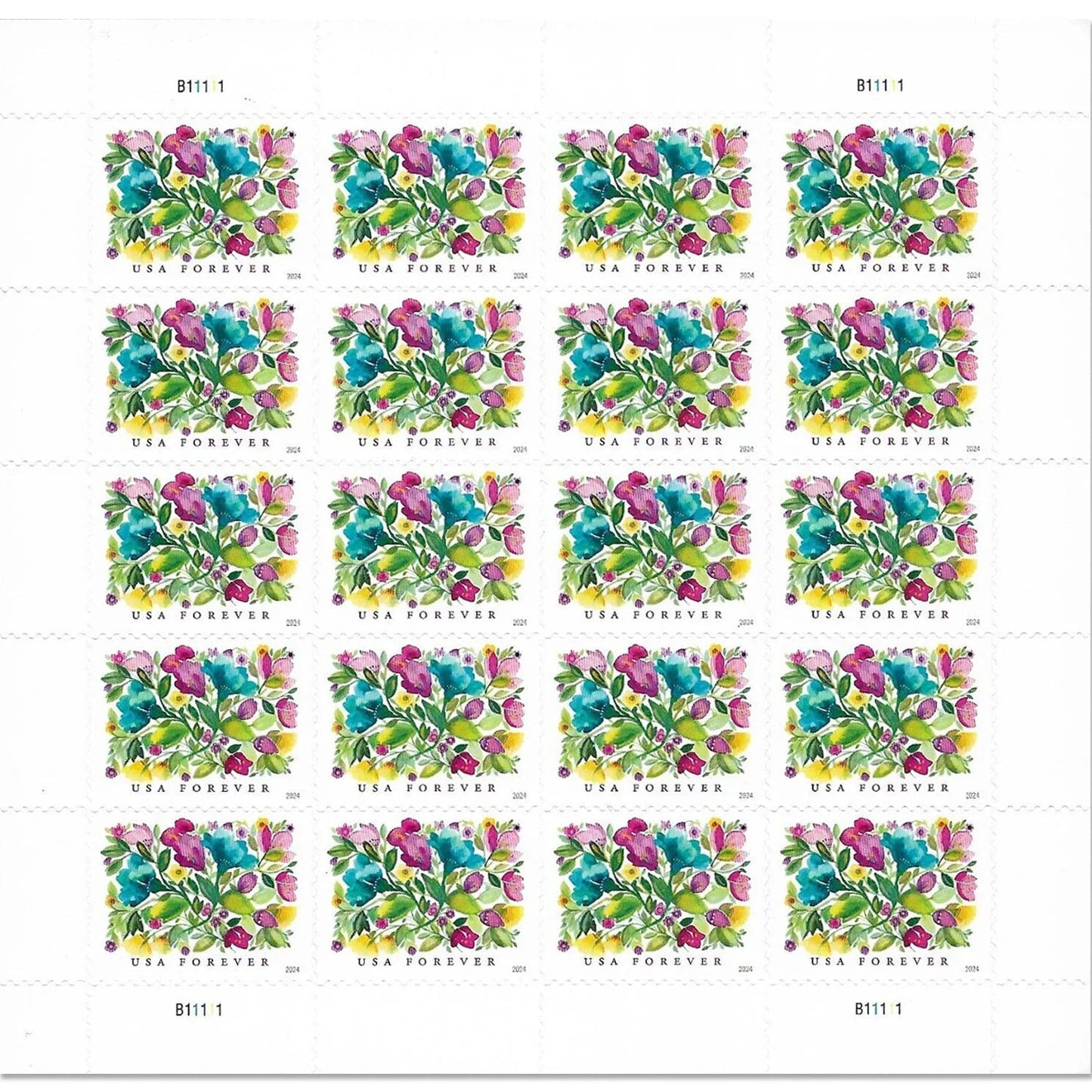 2024 Celebration Blooms Forever First Class Postage Stamps OnlineStampClub