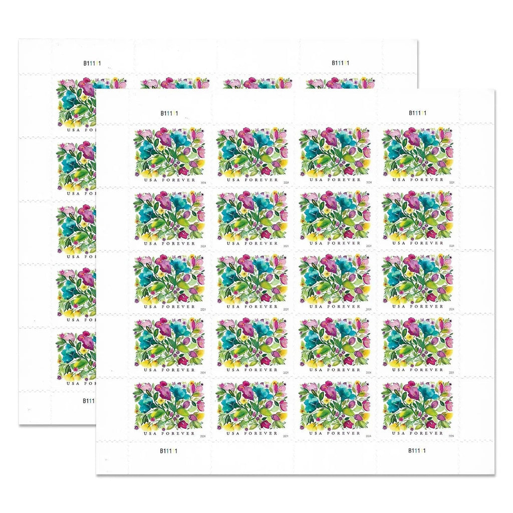 2024 Celebration Blooms Forever First Class Postage Stamps OnlineStampClub