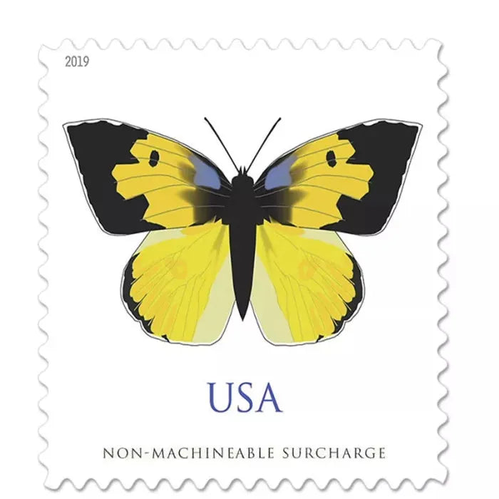 2019 California Dogface Butterfly Forever First Class Postage Stamps Foreverstamp