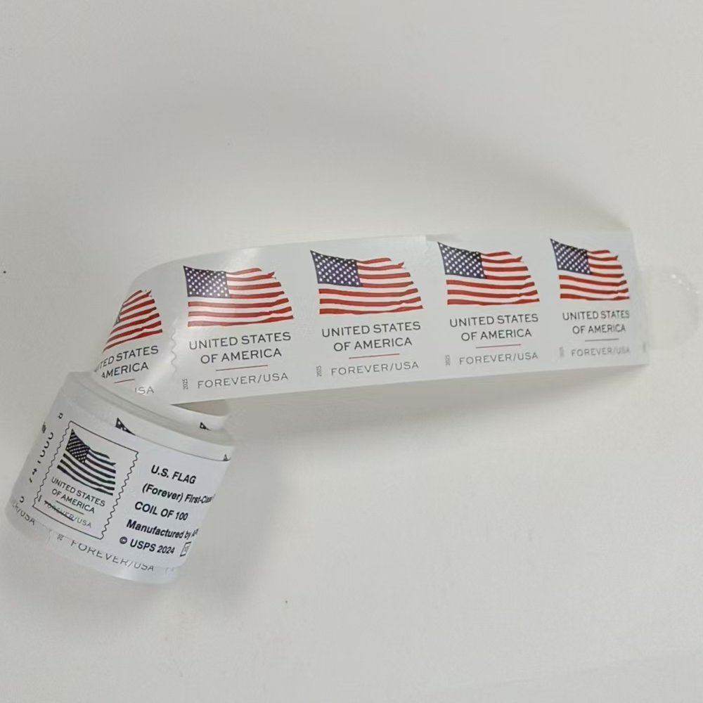 2025 U.S. Flags Forever First Class Postage Stamps Stamp Online Club