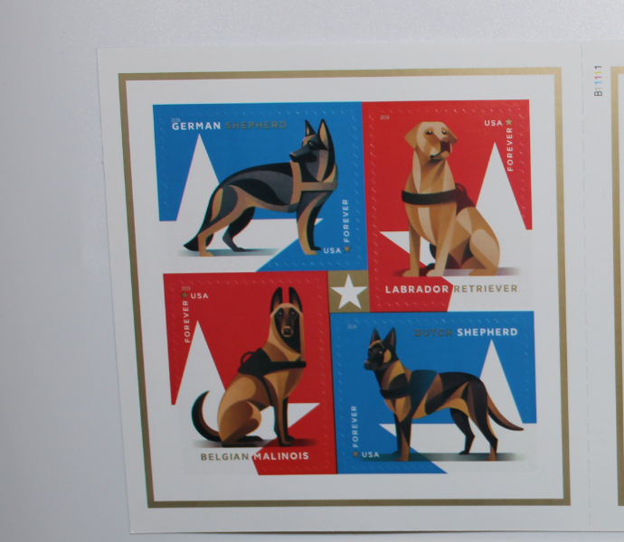 2019 honor military dogs Forever First Class Postage Stamps Stamp Online Store