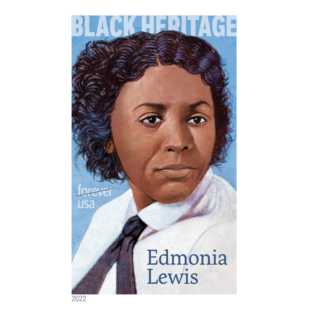 2022 Edmonia Lewis - Black Heritage Forever First Class Postage Stamps Stamp Online Store