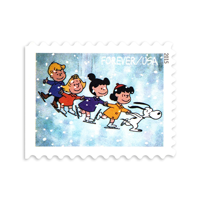 2015  Contemporary Christmas: A Charlie Brown Christmas Forever First Class Postage Stamps Foreverstamp