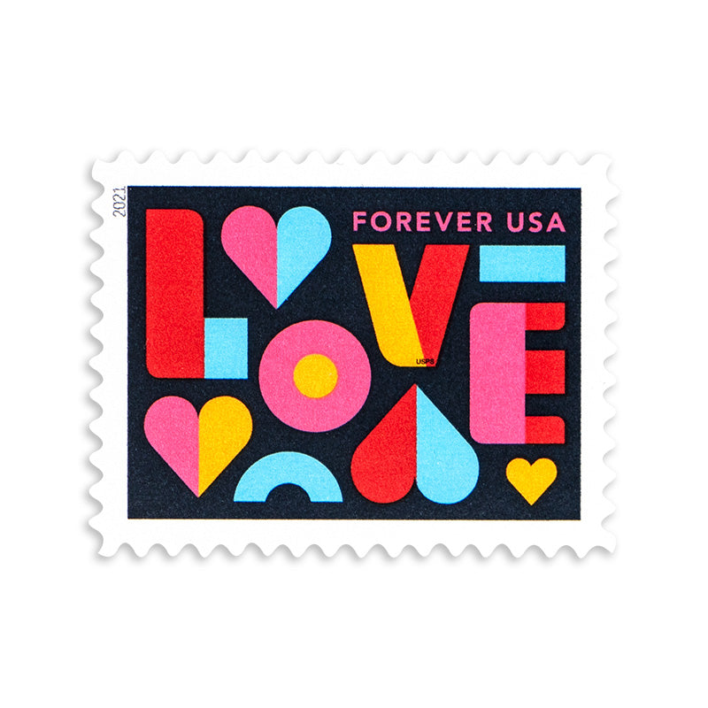2021 Love Forever First Class Postage Stamps Foreverstamp