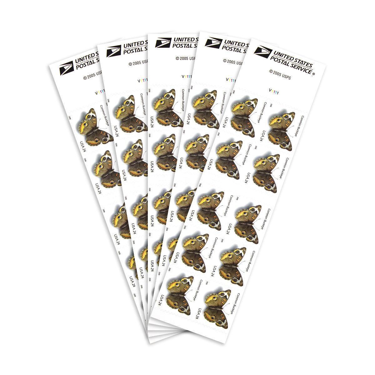 2006 Common Buckeye Butterfly  First Class Postage Stamps (Value Stamp Not Forever) Foreverstamp