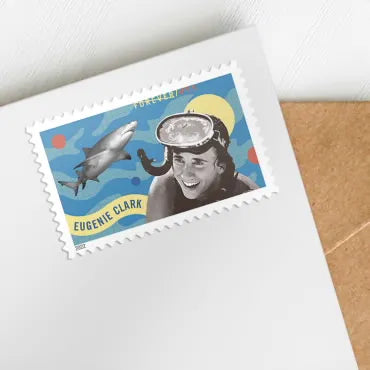 2022 Eugenie Clark Forever First Class Postage Stamps Foreverstamp