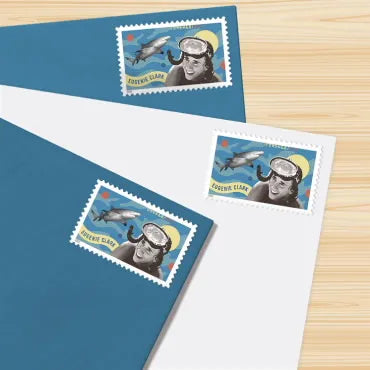 2022 Eugenie Clark Forever First Class Postage Stamps Foreverstamp