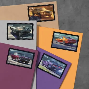 2022 Pony Cars Forever First Class Postage Stamps Foreverstamp