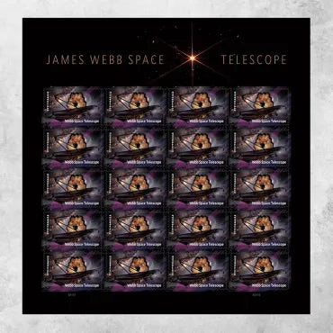 2022 James Webb Space Telescope Forever First Class Postage Stamps Foreverstamp