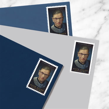 2023 Ruth Bader Ginsburg Forever First Class Postage Stamps Stamp Online Club