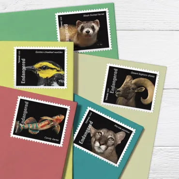 2023 Endangered Species Forever First Class Postage Stamps Foreverstamp