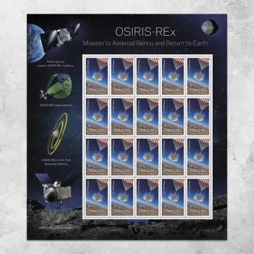 2023 OSIRIS-REx Forever First Class Postage Stamps Foreverstamp