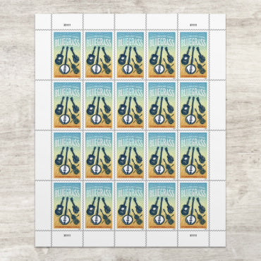 2024 Bluegrass Stamp Forever First Class Postage Stamps OnlineStampClub