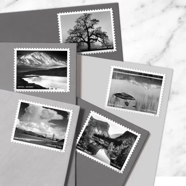 2024 Ansel Adams Landscape Stamps Forever First Class Postage Stamps Stamp Online Store
