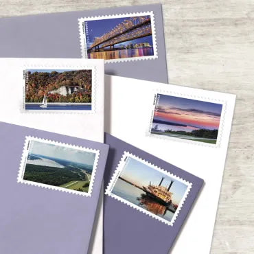 2022 Mighty Mississippi Forever First Class Postage Stamps Foreverstamp