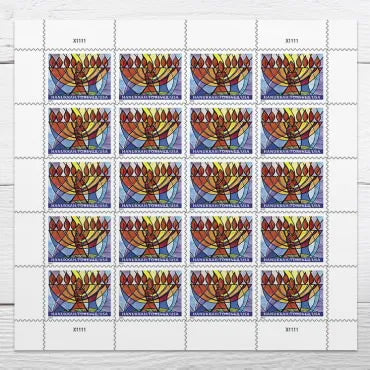 2022 Hanukkah Forever First Class Postage Stamps Foreverstamp