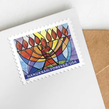 2022 Hanukkah Forever First Class Postage Stamps Foreverstamp